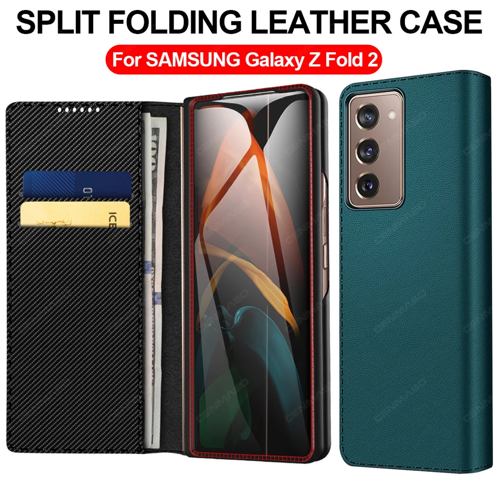 Genuine Leather Flip cover for Samsung Z Fold 2 case magnetic Flip Wallet cover for Samsung Galaxy Z fold 2 fold2 5G Phone Case
Genuine Leather Flip cover for Samsung Z Fold 2 case magnetic Flip Wallet cover for Samsung Galaxy Z fold 2 fold2 5G Phone Case