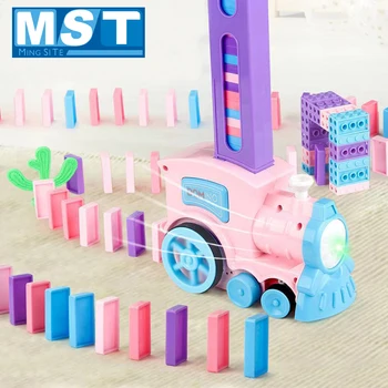 Colorful Vehicle Stacking Toys Laying Electric Domino Train Automatically Released Licensing Train Kids Educational Toys Game
Colorful Vehicle Stacking Toys Laying Electric Domino Train Automatically Released Licensing Train Kids Educational Toys Game