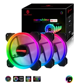 120mm PC Computer RGB Adjust LED Fan Cooler 12V 6Pin Quiet Cooling Remote Heatsink Silent Gaming Case Cooler Fan With Controller
120mm PC Computer RGB Adjust LED Fan Cooler 12V 6Pin Quiet Cooling Remote Heatsink Silent Gaming Case Cooler Fan With Controller