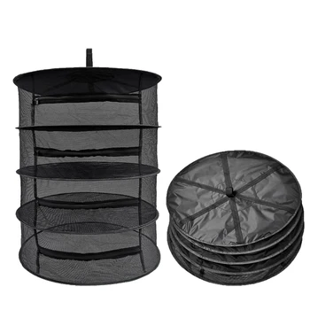 Diameter 2 Feet (61cm) 4 Layers of Zipper Drying Net Drying Frame Closed Plant Drying Net
Diameter 2 Feet (61cm) 4 Layers of Zipper Drying Net Drying Frame Closed Plant Drying Net