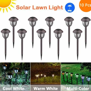 10Pcs LED Solar Powered Garden Lights Outdoor Lamp Lantern Waterproof Landscape Pathway Patio Courtyard Lawn Decoration Colorful
10Pcs LED Solar Powered Garden Lights Outdoor Lamp Lantern Waterproof Landscape Pathway Patio Courtyard Lawn Decoration Colorful