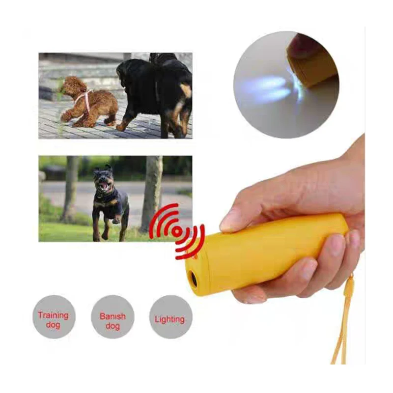 NEW Pet Dog Repeller Anti Barking Stop Bark Training Device Trainer LED Ultrasonic 3 in 1 Anti Barking Ultrasonic Without Batter
NEW Pet Dog Repeller Anti Barking Stop Bark Training Device Trainer LED Ultrasonic 3 in 1 Anti Barking Ultrasonic Without Batter