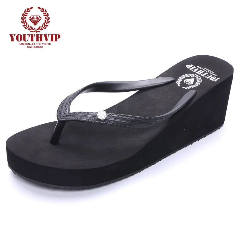 Summer New Style WOMEN'S Sandals Waterproof Platform High-Heel Man-made Diamond Bohemian Slipper
Summer New Style WOMEN'S Sandals Waterproof Platform High-Heel Man-made Diamond Bohemian Slipper