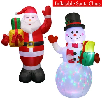 Inflatable Santa Claus Led Night Light Model 2020 Christmas Snowman Colorful Rotate Airblown Doll Toys For Household Party Decor
Inflatable Santa Claus Led Night Light Model 2020 Christmas Snowman Colorful Rotate Airblown Doll Toys For Household Party Decor