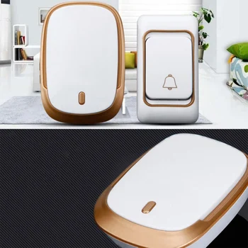 Home Office Wireless Doorbell DC Battery Control Button 200M Remote LED Light for Home Wireless Call Bell
Home Office Wireless Doorbell DC Battery Control Button 200M Remote LED Light for Home Wireless Call Bell