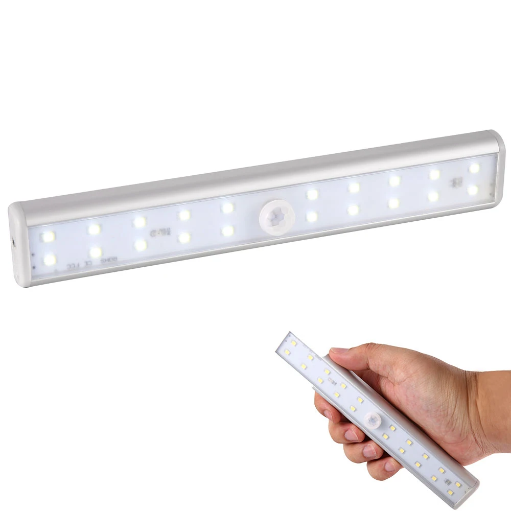 20 LED USB Rechargeable Cabinet Night Light Infrared Motion Sensor Night Lamp Motion Detector Wardrobe Closet Lights
20 LED USB Rechargeable Cabinet Night Light Infrared Motion Sensor Night Lamp Motion Detector Wardrobe Closet Lights
