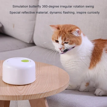 Cat Sensor Flash Butterfly Exerciser Pet Cat Automatic Teasing Machine Kittens Developmental Interactive Toys Pet Cat Supplies #
Cat Sensor Flash Butterfly Exerciser Pet Cat Automatic Teasing Machine Kittens Developmental Interactive Toys Pet Cat Supplies #
