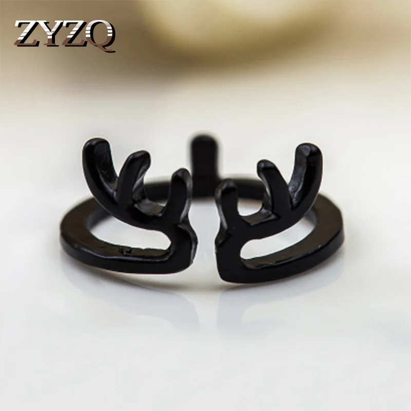 ZYZQ Lovely Dear Deer Shaped Open Bridal Rings For Women Three Color Available Meaningful Christmas Gift For Girlfriend 2019
ZYZQ Lovely Dear Deer Shaped Open Bridal Rings For Women Three Color Available Meaningful Christmas Gift For Girlfriend 2019