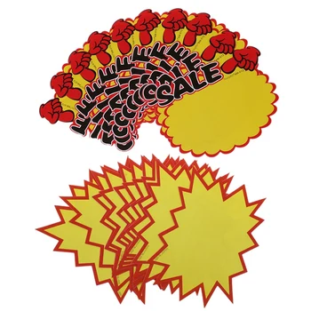 20 Pcs Supermarket Sale Price Tag : 10 Pcs Price Tags Paper with 10 Pcs Price Tags 
20 Pcs Supermarket Sale Price Tag : 10 Pcs Price Tags Paper with 10 Pcs Price Tags