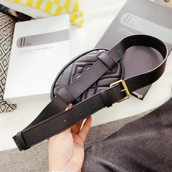 Brand Women Leather Waist Bags Fanny Pack with Chain Shoulder Strap High Quality
Brand Women Leather Waist Bags Fanny Pack with Chain Shoulder Strap High Quality