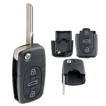 3 Button Car Key Fob Case Shell Replacement with HAA Blade Flip Folding Remote Cover Car Key Part Fit for Audi A2 A3 A4 A6 A8 TT
3 Button Car Key Fob Case Shell Replacement with HAA Blade Flip Folding Remote Cover Car Key Part Fit for Audi A2 A3 A4 A6 A8 TT