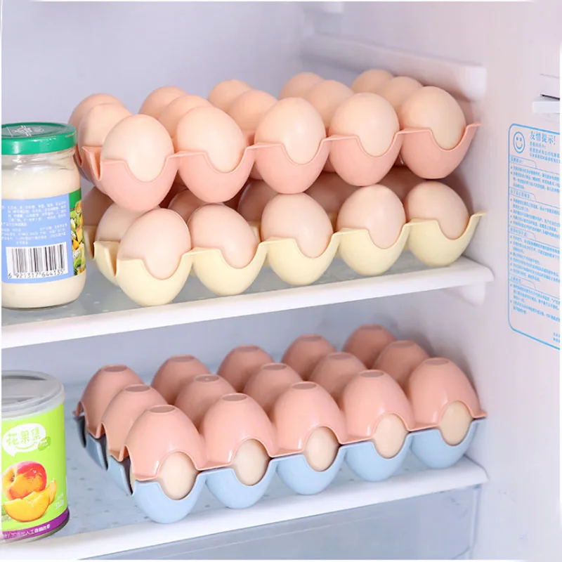 ERMAKOVA Plastic Egg Tray Holder 15-Cup Egg Storage Box Organizer Dispenser Case Kitchen Gadget Tool
ERMAKOVA Plastic Egg Tray Holder 15-Cup Egg Storage Box Organizer Dispenser Case Kitchen Gadget Tool