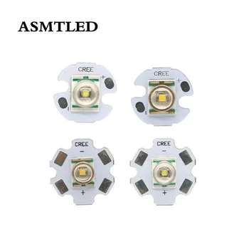 LED CREE 3.4-3.6V 7090 5W High Power LED Flashlight Car Lights Lamp Bead White / Warm white 6500K With 16mm 20mm Aluminum PCB 
LED CREE 3.4-3.6V 7090 5W High Power LED Flashlight Car Lights Lamp Bead White / Warm white 6500K With 16mm 20mm Aluminum PCB