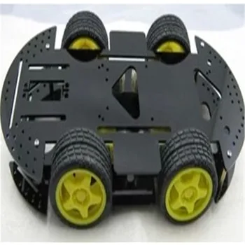 The new 4-wheel smart car chassis/speed measurement/robot/four-motor drive/tracing and obstacle avoidance car four-wheel drive
The new 4-wheel smart car chassis/speed measurement/robot/four-motor drive/tracing and obstacle avoidance car four-wheel drive