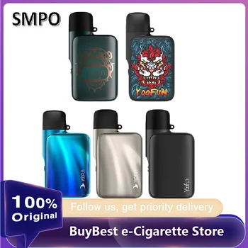 Original SMPO Yoofun Pod Kit W/ Inbuilt 800mAh Battery With 1.1/0.8ohm Built-in Coils W/ 1.8ml Capacity Pod Vape E-cigarette Kit
Original SMPO Yoofun Pod Kit W/ Inbuilt 800mAh Battery With 1.1/0.8ohm Built-in Coils W/ 1.8ml Capacity Pod Vape E-cigarette Kit