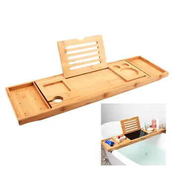 Multifunction Bathtub Serving Tray Bamboo Bath Bridge Useful Storage Rack Shelf Telescopic Tablet Holder for Bathroom Home
Multifunction Bathtub Serving Tray Bamboo Bath Bridge Useful Storage Rack Shelf Telescopic Tablet Holder for Bathroom Home