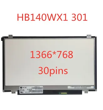 14 inch HB140WX1 301 LED Screen LCD Display Matrix for Laptop 14.0" HD 1366X768 30Pin eDP Matte Replacement
14 inch HB140WX1 301 LED Screen LCD Display Matrix for Laptop 14.0" HD 1366X768 30Pin eDP Matte Replacement
