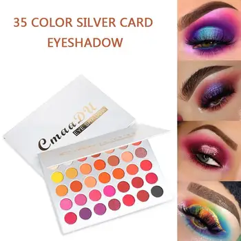 35 Colors Eyeshadow Palette Pearlescent Matte Polarized Pigmented Wear Smudge To Cosmetic Eye Waterproof Colorful Easy Not Z8J5
35 Colors Eyeshadow Palette Pearlescent Matte Polarized Pigmented Wear Smudge To Cosmetic Eye Waterproof Colorful Easy Not Z8J5