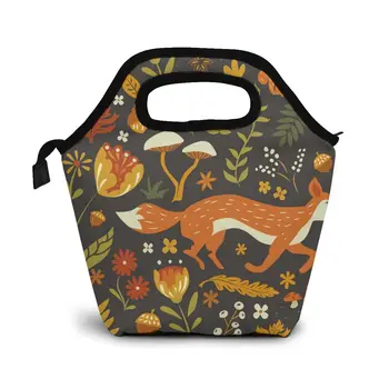 Fall Fox Lunch Bag Boxes Bags Portable Insulated Picnic Food Box for Women Men
Fall Fox Lunch Bag Boxes Bags Portable Insulated Picnic Food Box for Women Men