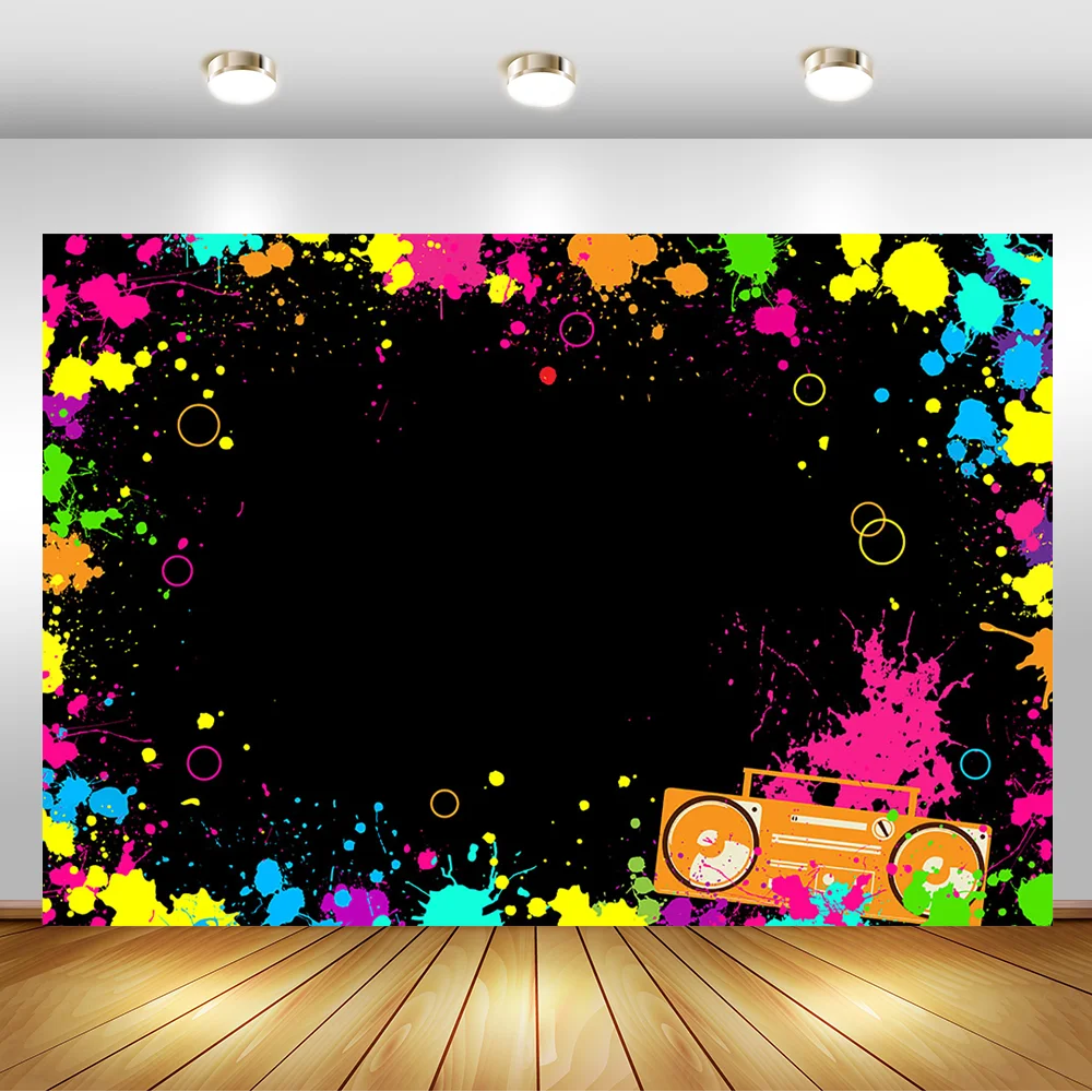 Let's Glow Backdrop Painted Graffiti Splash Birthday Photography Backdrops Birthday Party Decor Banner Photo Background
Let's Glow Backdrop Painted Graffiti Splash Birthday Photography Backdrops Birthday Party Decor Banner Photo Background