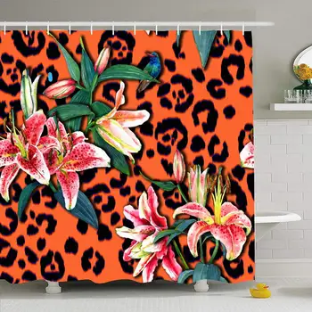 Shower Curtain Set with Hooks 72x72 Dark Color Floral Pattern Plant Beautiful Leopard Neon Pink Hand Lilies Abstract Textures
Shower Curtain Set with Hooks 72x72 Dark Color Floral Pattern Plant Beautiful Leopard Neon Pink Hand Lilies Abstract Textures