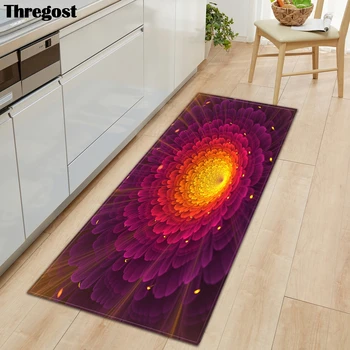Thregost 3D Floral Printed Kitchen Carpet Entrance Doormat Home Bedroom Sofa Floor Mats Hallway Bathroom Anti-Slip Rugs
Thregost 3D Floral Printed Kitchen Carpet Entrance Doormat Home Bedroom Sofa Floor Mats Hallway Bathroom Anti-Slip Rugs