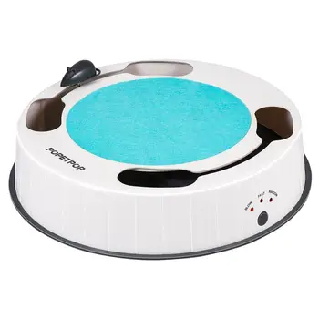 POPETPOP Electronic Mouse Cat Toy Interactive Pet Cat Teaser Hide and Seek Electronic Mouse Hunt Toy for Pet Cat Kitten
POPETPOP Electronic Mouse Cat Toy Interactive Pet Cat Teaser Hide and Seek Electronic Mouse Hunt Toy for Pet Cat Kitten