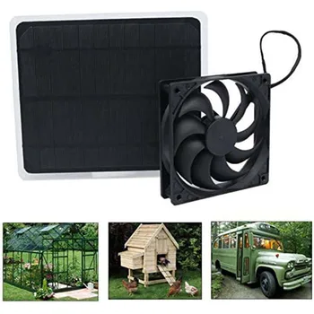 10W Solar Powered USB Fan Mini Ventilator For Greenhouse Pet /Dog Chicken House Solar Storage Battery Charge Controller Module
10W Solar Powered USB Fan Mini Ventilator For Greenhouse Pet /Dog Chicken House Solar Storage Battery Charge Controller Module