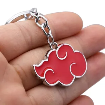 NARUTO Theme Keychain Cartoon Red Cloud Shape Pendant Key Ring Akatsuki Symbol Logo Itachi Uchiha Enamel Metal Key Chain
NARUTO Theme Keychain Cartoon Red Cloud Shape Pendant Key Ring Akatsuki Symbol Logo Itachi Uchiha Enamel Metal Key Chain