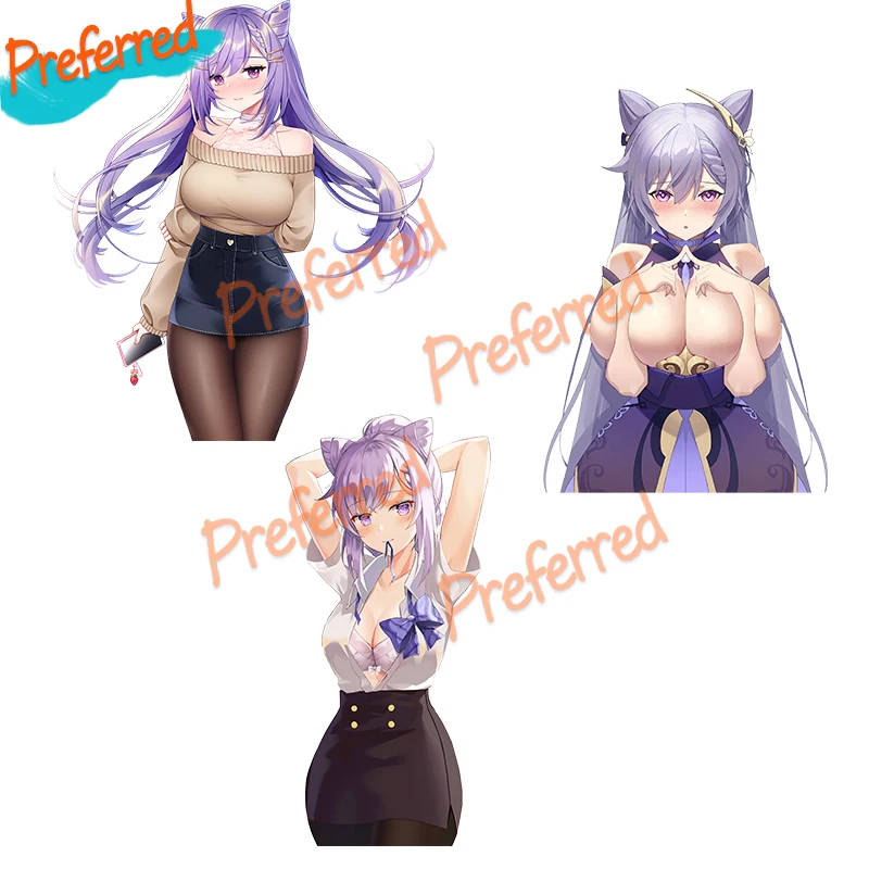 Горячая игра сексуальная женщина Genshin Impact Keqing аниме для ваших всех автомобилей Мотокросс гоночный строительный бампер для стены и окна
Горячая игра сексуальная женщина Genshin Impact Keqing аниме для ваших всех автомобилей Мотокросс гоночный строительный бампер для стены и окна