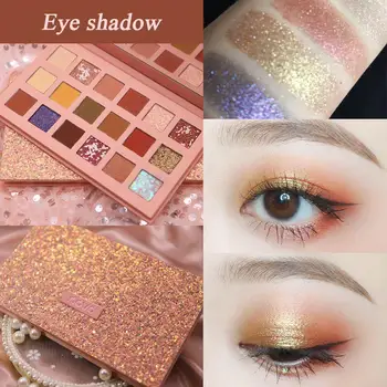18 Color Desert Rose Eyeshadow Palette Eyeshadow Makeup Matte Glitter Eyeshadow Cosmetic For Women
18 Color Desert Rose Eyeshadow Palette Eyeshadow Makeup Matte Glitter Eyeshadow Cosmetic For Women