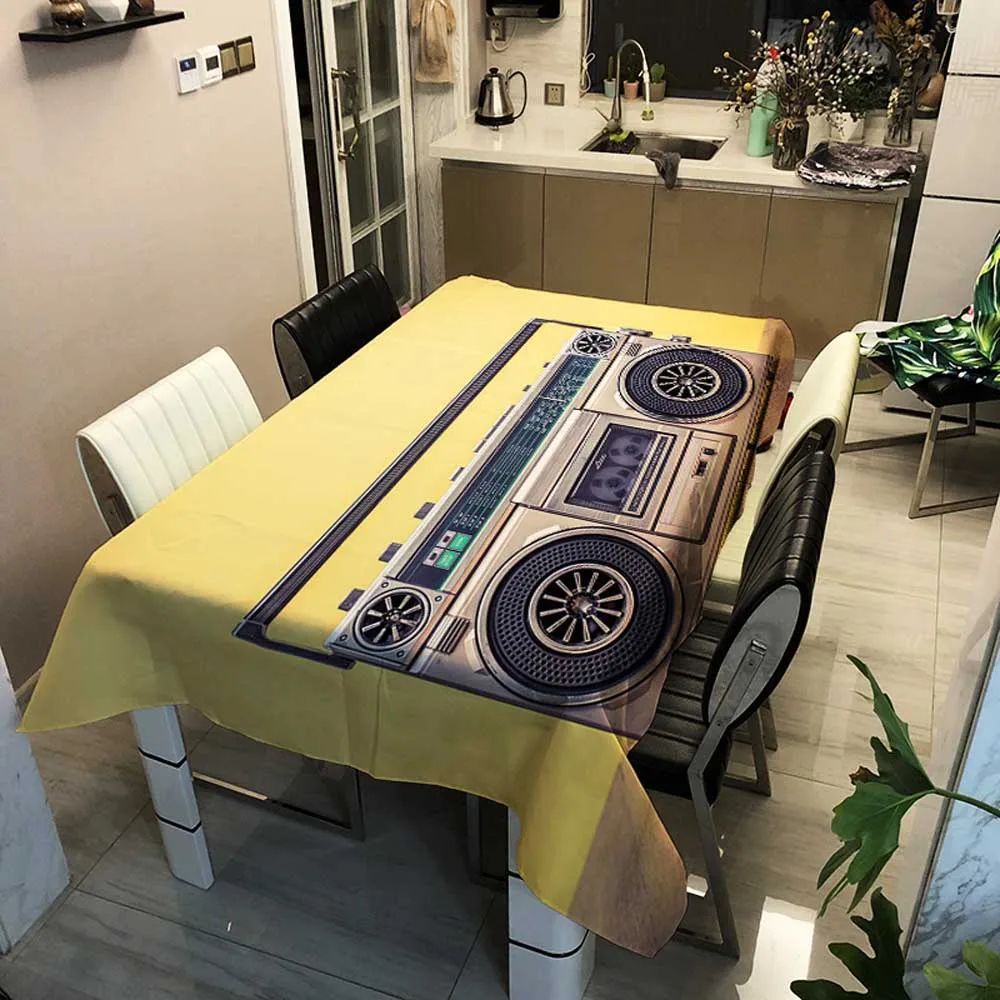 Decorative Retro Gramophone Micro Tablecloth Linen Cotton Rectangular DustProof Table Cloth Covers for Tea Table Fridge Cover
Decorative Retro Gramophone Micro Tablecloth Linen Cotton Rectangular DustProof Table Cloth Covers for Tea Table Fridge Cover