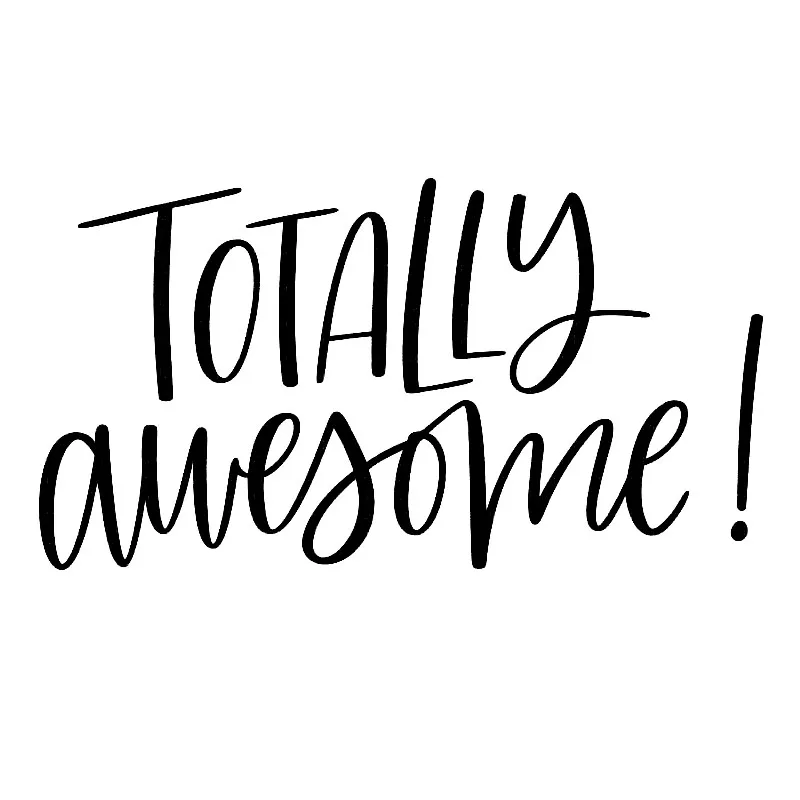 Clear Stamps Sentence Words Totally Awesome For DIY Scrapbook Photo Album Craft Card 2021 New
Clear Stamps Sentence Words Totally Awesome For DIY Scrapbook Photo Album Craft Card 2021 New