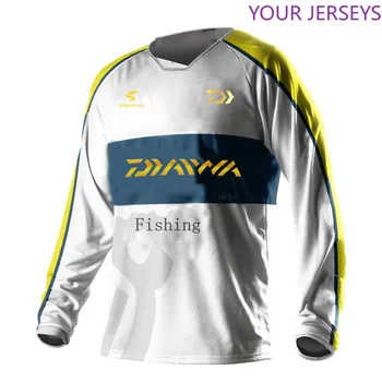 DAIWA Men Zipper Fishing Clothing Long Sleeve Sunscreen Anti-uv Breathable Coat Summer Fishing Shirt Size XS-5XL Drop Shipping
DAIWA Men Zipper Fishing Clothing Long Sleeve Sunscreen Anti-uv Breathable Coat Summer Fishing Shirt Size XS-5XL Drop Shipping