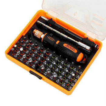 NICEYARD Multifunction with Trox Hex Cross Flat Triangle Screwdriver 53 in 1 Precision Screwdriver Set for Phone PC Repair
NICEYARD Multifunction with Trox Hex Cross Flat Triangle Screwdriver 53 in 1 Precision Screwdriver Set for Phone PC Repair