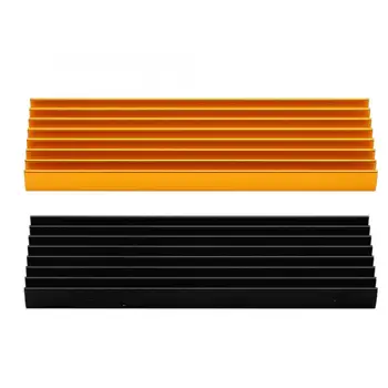 PCIE M.2 SSD 2280 Cooler Radiator Heat Sink Silicone Cooling Fin for Desktop Computer
PCIE M.2 SSD 2280 Cooler Radiator Heat Sink Silicone Cooling Fin for Desktop Computer