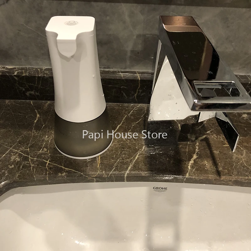 

USB Rechargeable Automatic Foam Soap Dispenser IPX4 Waterproof 0.25s High Sensitive Sensor 350ML Kitchen Bathroom Hand Wash