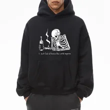 Skeleton Hoodie Harajuku Fashion Retro Streetwear Men Melancholic Sad Skull Print Funny Punk Clothes Y2k Unisex Sweatshirt
Skeleton Hoodie Harajuku Fashion Retro Streetwear Men Melancholic Sad Skull Print Funny Punk Clothes Y2k Unisex Sweatshirt