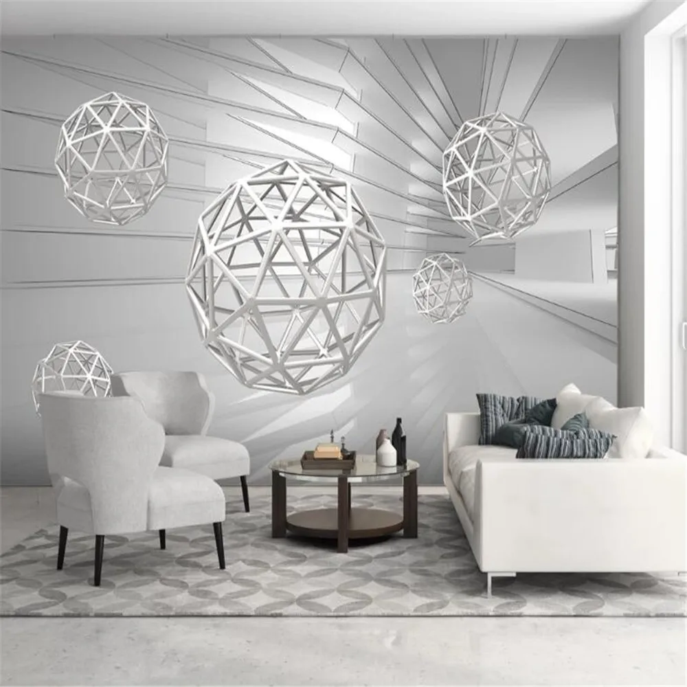 Milofi custom large wallpaper mural abstract space three-dimensional sphere 3d background wall
Milofi custom large wallpaper mural abstract space three-dimensional sphere 3d background wall