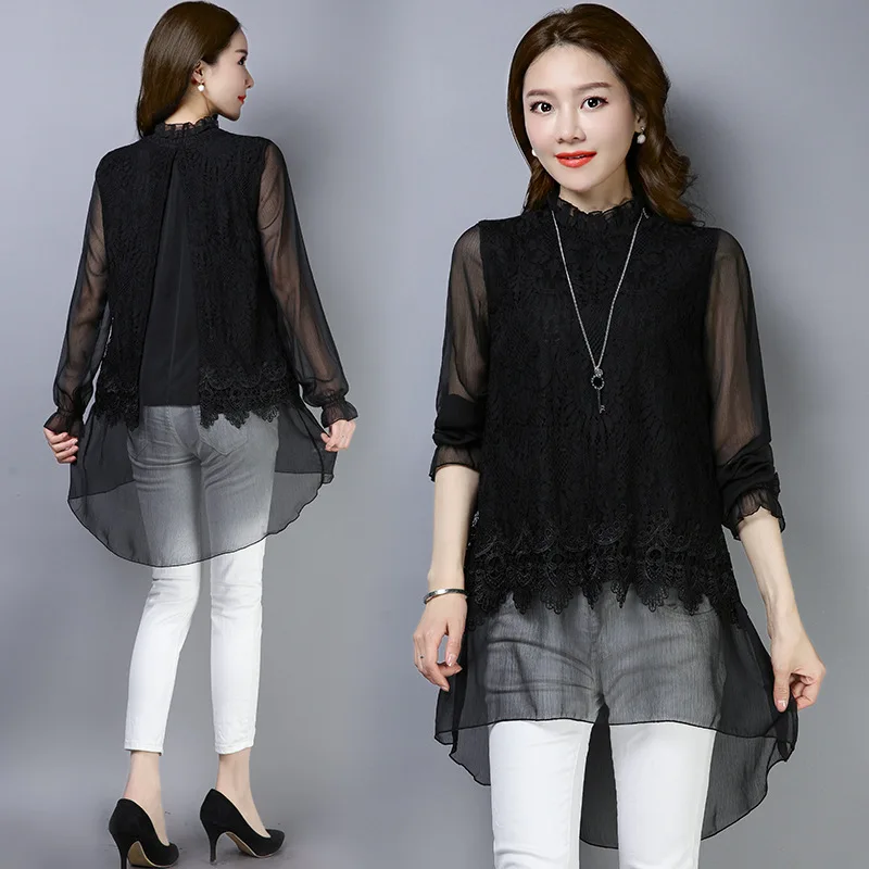 2019 Mid-length Tops Plus-sized Large Size WOMEN'S Dress Cover Belly Slimming Korean-style Large GIRL'S
2019 Mid-length Tops Plus-sized Large Size WOMEN'S Dress Cover Belly Slimming Korean-style Large GIRL'S