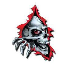 Cartoon Car Stickers Decor Motorcycle Decals Evil Skull Tear Creative Sunscreen Waterproof Decorative Accessories PVC13x10cm
Cartoon Car Stickers Decor Motorcycle Decals Evil Skull Tear Creative Sunscreen Waterproof Decorative Accessories PVC13x10cm