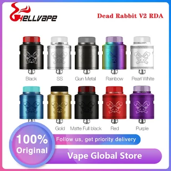 Hellvape Dead Rabbit Version 2 RDA BF Atomizer wi/ 24mm Diameter dual-coil RDA dual airflow Systems Ecig Vape Tank VS ZEUS X
Hellvape Dead Rabbit Version 2 RDA BF Atomizer wi/ 24mm Diameter dual-coil RDA dual airflow Systems Ecig Vape Tank VS ZEUS X