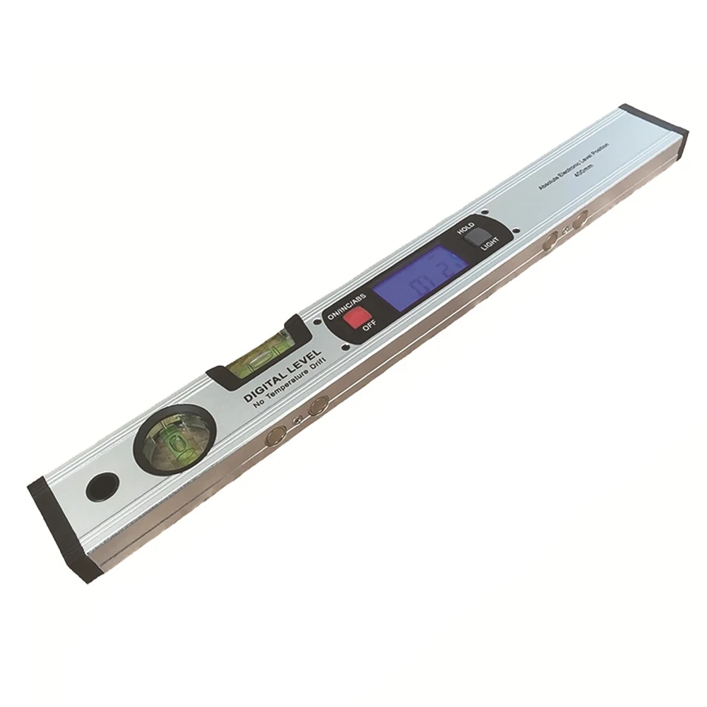 Digital Protractor Angle Finder Inclinometer electronic Level 360 degree with Magnets Level angle slope test Ruler 400mm
Digital Protractor Angle Finder Inclinometer electronic Level 360 degree with Magnets Level angle slope test Ruler 400mm