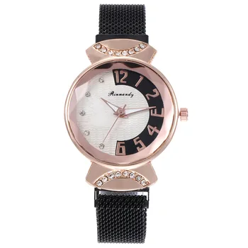 Magnetic button women watches Europe and the United States hot personality quartz watches luxury brands fashion alloy watches
Magnetic button women watches Europe and the United States hot personality quartz watches luxury brands fashion alloy watches