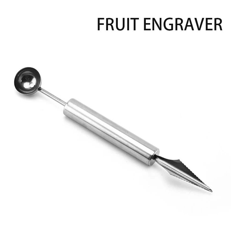 Watermelon Slicer Cutter Stainless Steel Cantaloupe Cutter Ice Cream Melon Scoop Spoon Fruit Carving Tool
Watermelon Slicer Cutter Stainless Steel Cantaloupe Cutter Ice Cream Melon Scoop Spoon Fruit Carving Tool