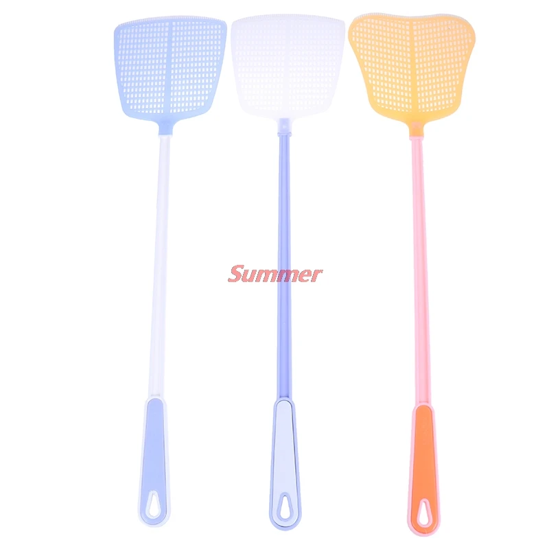 Kitchen Accessories Hot 1Pcs Durable Household Long Handle Plastic Fly Trap Swatter Fly Killer Hand Manual Flapper Pest Control
Kitchen Accessories Hot 1Pcs Durable Household Long Handle Plastic Fly Trap Swatter Fly Killer Hand Manual Flapper Pest Control