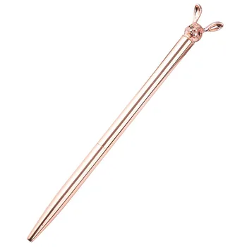 Fashion Cute Rabbit Metal Pen Metal Ballpoint Pen Customized Logo Name Rotating Metal Ballpoint Pen
Fashion Cute Rabbit Metal Pen Metal Ballpoint Pen Customized Logo Name Rotating Metal Ballpoint Pen