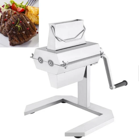 Commercial Kitchen Cooking Buthcer Beaf Steak Meat Tenderizer Meat Manual Processing Machine Meat Tenderizer Cuber Machine
Commercial Kitchen Cooking Buthcer Beaf Steak Meat Tenderizer Meat Manual Processing Machine Meat Tenderizer Cuber Machine