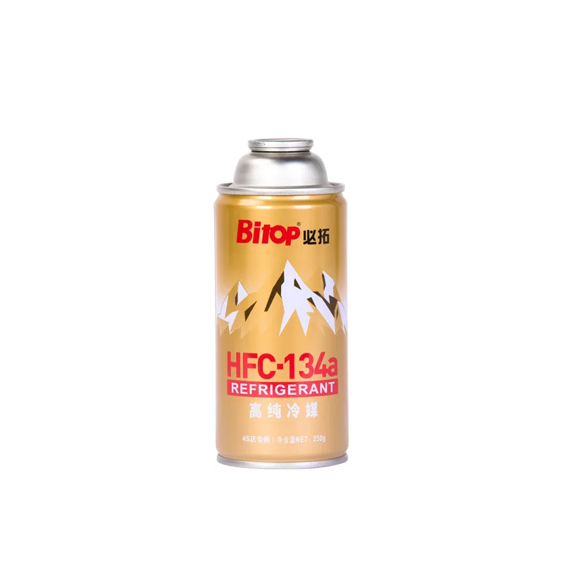 Auto air-conditioning refrigerant R134a99.9% net weight 250g quick leak detection and stop leak agent
Auto air-conditioning refrigerant R134a99.9% net weight 250g quick leak detection and stop leak agent