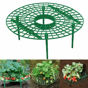12″30cm Strawberry Stand Frame Holder Balcony Planting Rack Fruit Support Plant Flower Climbing Vine Pillar Gardening Stand